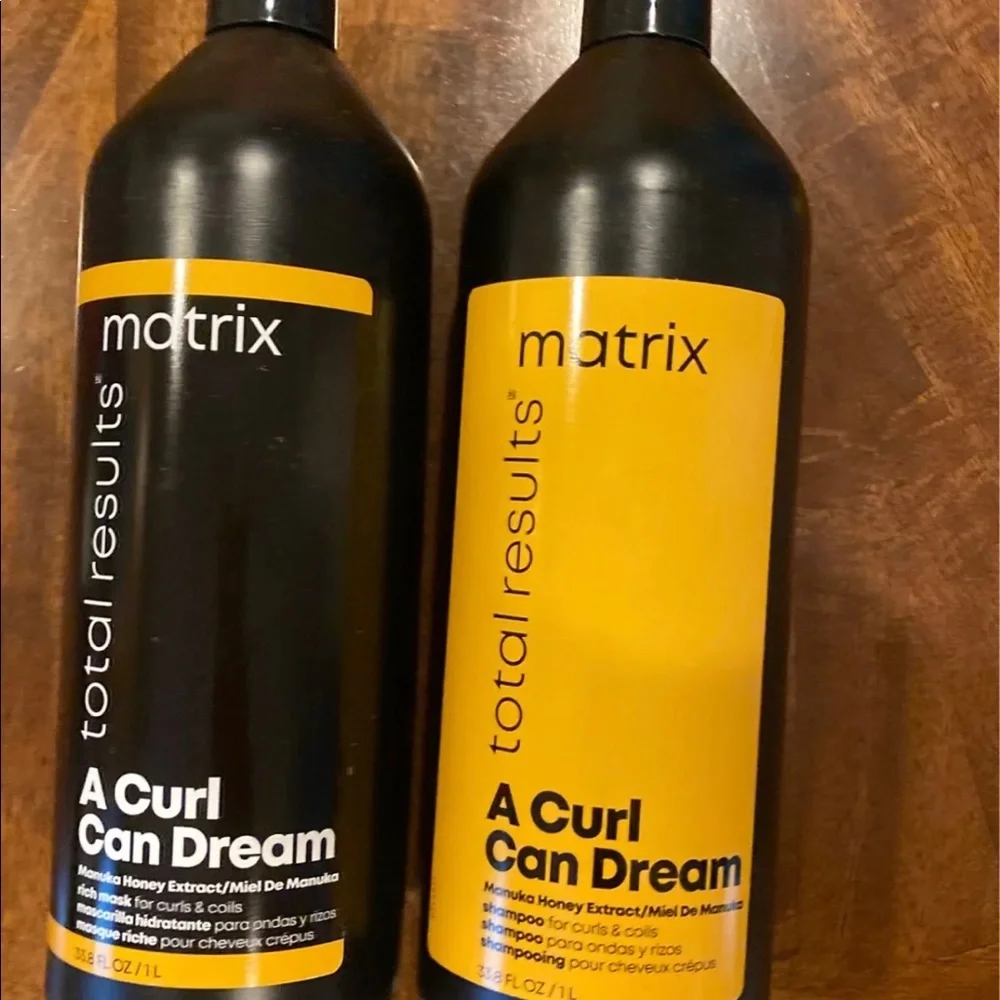 Matrix Total Results A Curl Can Dream Shampoo Mask Liter